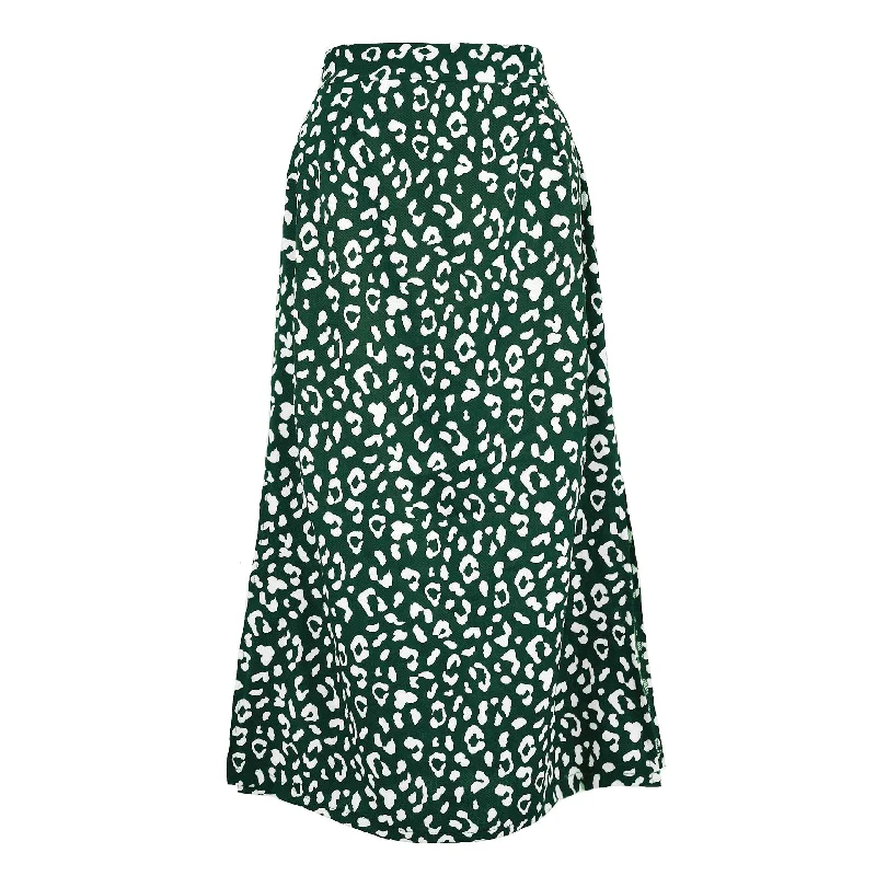 Wrap Skirt Print