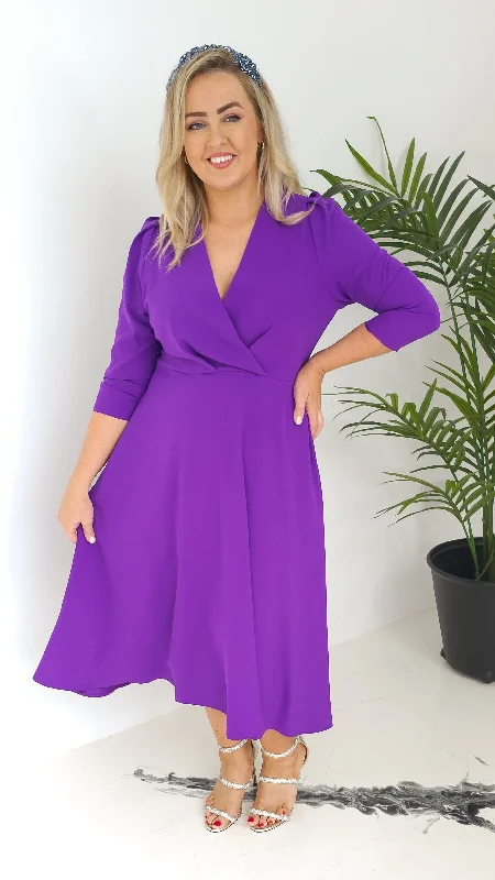 Diana Purple Dress