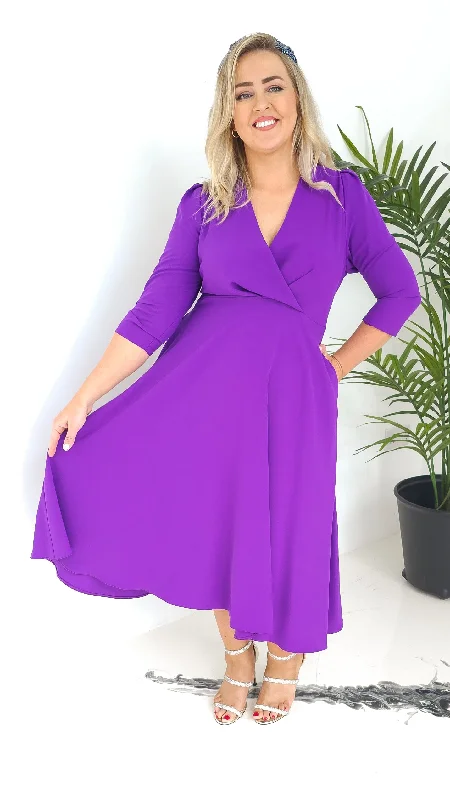 Diana Purple Dress