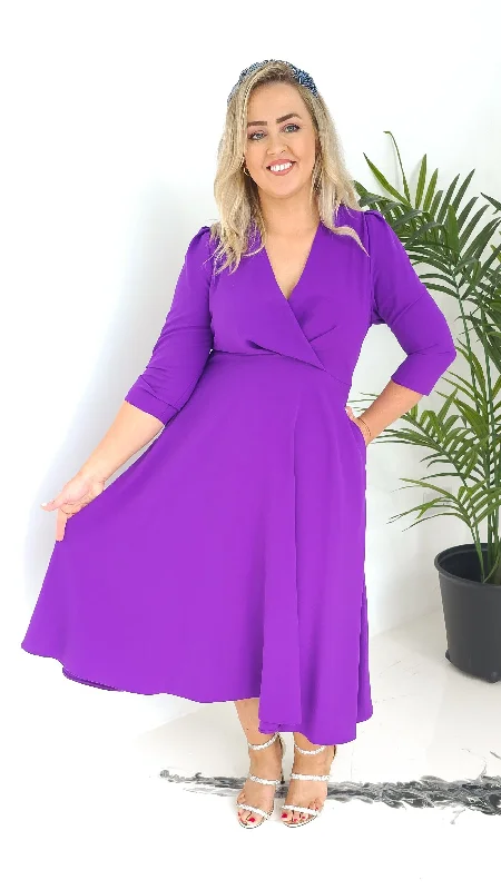 Diana Purple Dress