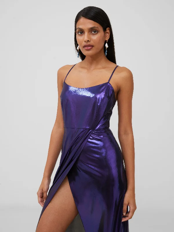 Ronja Liquid Strappy Midi Dress