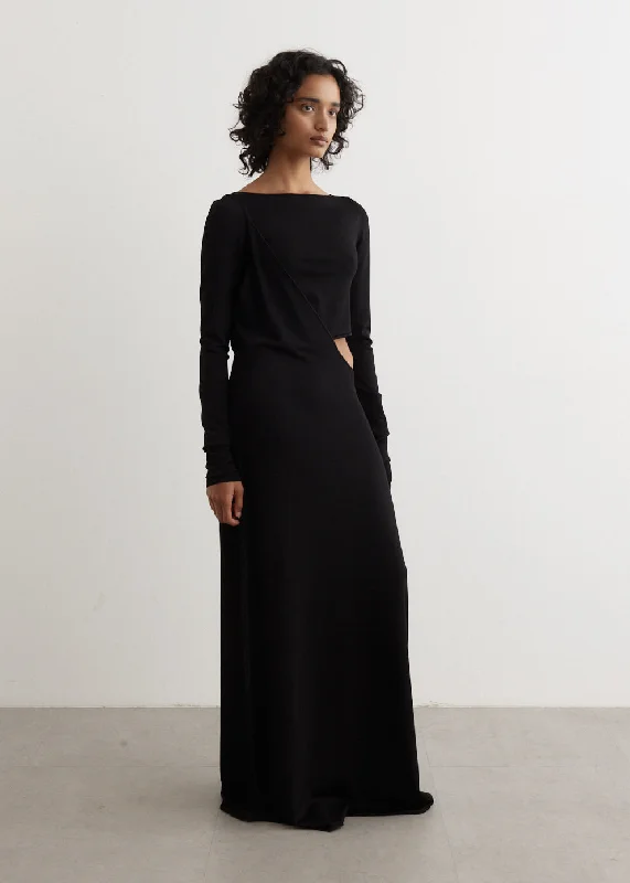 Drape Maxi Dress